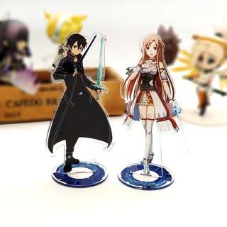 ของเล่นฟิกเกอร์ Sword Art Online Kirigaya Kazuto Yuuki Asuna