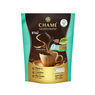 โปรโมชั่น Flash Sale : CHAME’ Sye Coffee Pack (ชาเม่ ซาย คอฟฟี่ แพค เจี้ยวกู้หลาน) กาแฟลดน้ำหนัก สำหรับคนที่เผาผลาญยาก น้ำหนักขึ้นง่าย