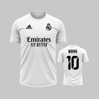 Jersi Real Madrid | Jersi La liga | Jersey Real Madrid | Jersi Free Custom Nameset | Jersi Bola | Jersi Bola La liga