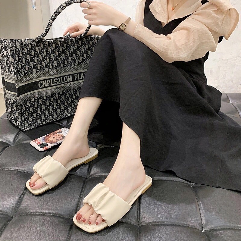 ภาพสินค้าZ01 ส่งเร็วรองเท้าแตะแฟชั่น (เป็นยาง) รองเท้าแตะผู้หญิง นุ่ม รองเท้าเกาหลี รองเท้าลำลอง จากร้าน cui6688 บน Shopee ภาพที่ 5