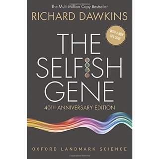 หนังสือภาษาอังกฤษ The Selfish Gene: 40th Anniversary Edition (Oxford Landmark Science)