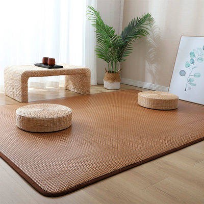 พรมกันลื่น-พรมห้องรับเเขก-2021-new-summer-หวายพรมพรมห้องนั่งเล่นโซฟา-tea-table-mat-ห้องนอนพรมข้างเตียง-tatami-mat