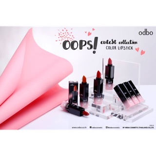 odbo OOPS! Cutest Collection COLOR LIPSTICK 💄💄OD510