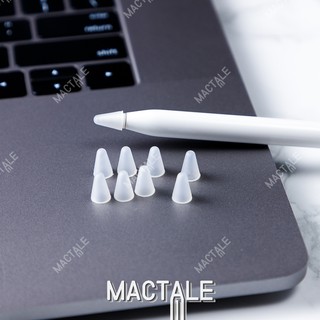 Mactale Set Nib จุกปากกาซิลิโคน 8 ชิ้น ปากกา แ-อ-ป-เ-ปิ้--ล pencil รุ่น 1 , 2 ถนอม ป้องกัน หัวปากกา ตกแตก