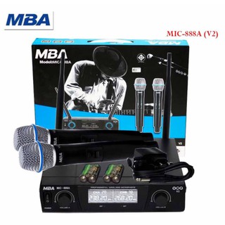 ไมค์ลอย ไมโครโฟนไร้สาย UHF MBA-V2(U3) (888A)