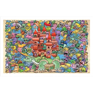 PINTOO: Mystical Castle (1000 Pieces) [Plastic Jigsaw Puzzle]