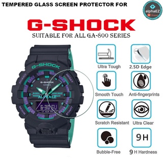 Casio G-Shock GA-800 GA-810 Series 9H ฟิล์มกระจกนิรภัย ป้องกันรอยขีดข่วน GA800 GA810