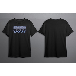 เสื้อยืดผ้าฝ้ายพรีเมี่ยม เสื้อยืด พิมพ์ลาย hgo boss name