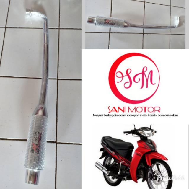 Vega R Racing Exhaust แบรนด์ใหม่ CSR Neutral รุ่น Full Chroom | Shopee ...