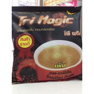 กาแฟสำเร็จรูป ตราทรีเมจิก Tri Magic สูตรเจ1ถุง20ซอง