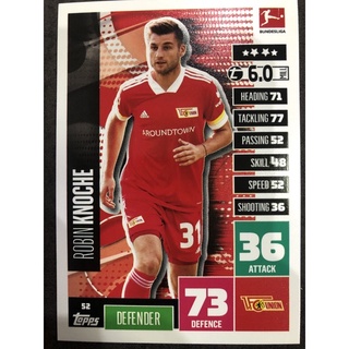 Match Attax Bundesliga 2020/21 Fc Union Berlin