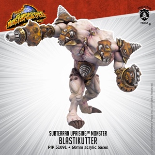 🔥มีของพร้อมส่ง🔥 Privateer Press Monsterpocalypse Subterran Uprising Monster: Blastikutter 51091 ต้องประกอบทำสีเอง