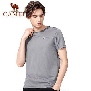 Camel เสื้อยืดแขนสั้น แห้งเร็ว สําหรับฤดูร้อน