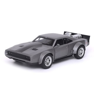 1/32 The Fast Furious Dodge Charger Die-cast Pull Back Car with Sound &amp; Light