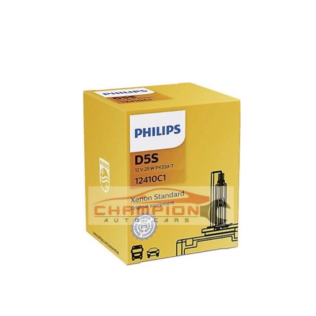 หลอดไฟหน้ารถยนต์-philips-xenon-d5s-4300k