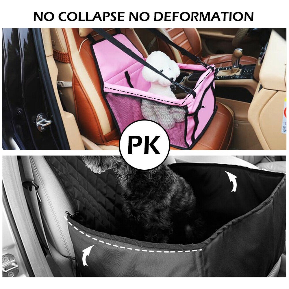 กระเป๋าใส่สัตว์เลี้ยงในรถยนต์-กระเป๋าสัตว์เลี้ยง-folding-pet-dog-carrier-pad-waterproof-car-seat-pet