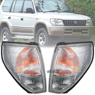 โคมไฟสัญญาณไฟหน้า สําหรับ Toyota Prado 90 95 1996-1999 Prado RZJ95 KZJ95