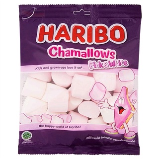Haribo​ Chamallows Pink&amp;White มาร์ชเมลโล่​