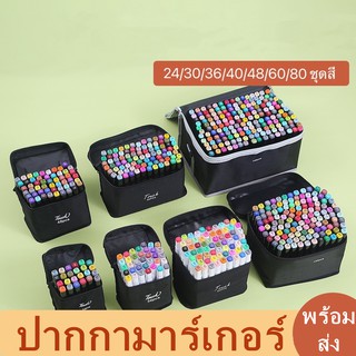 ภาพหน้าปกสินค้าชุดของขวัญระบายสี หัวคู่ 24/30/36/40/48/60/80 สี ปากกาเน้นข้อความ ปากกามาร์กเกอร์ ที่เกี่ยวข้อง