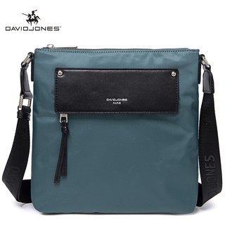 David Jones Paris กระเป๋าสะพายไหล่สําหรับสตรีโพลีเอสเตอร์ขนาดเล็ก Crossbody