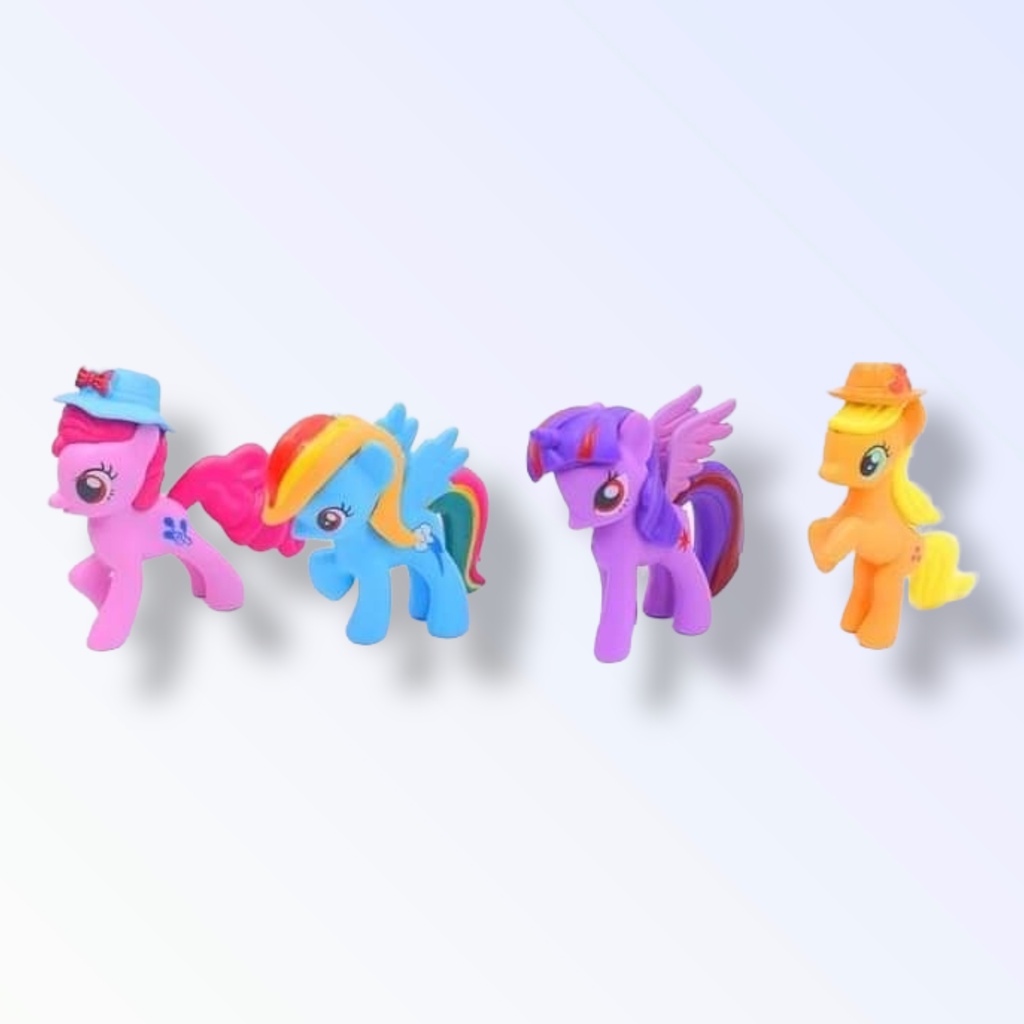 โมเดล-my-little-pony-มายลิตเติ้ลโพนี่-12-ตัว