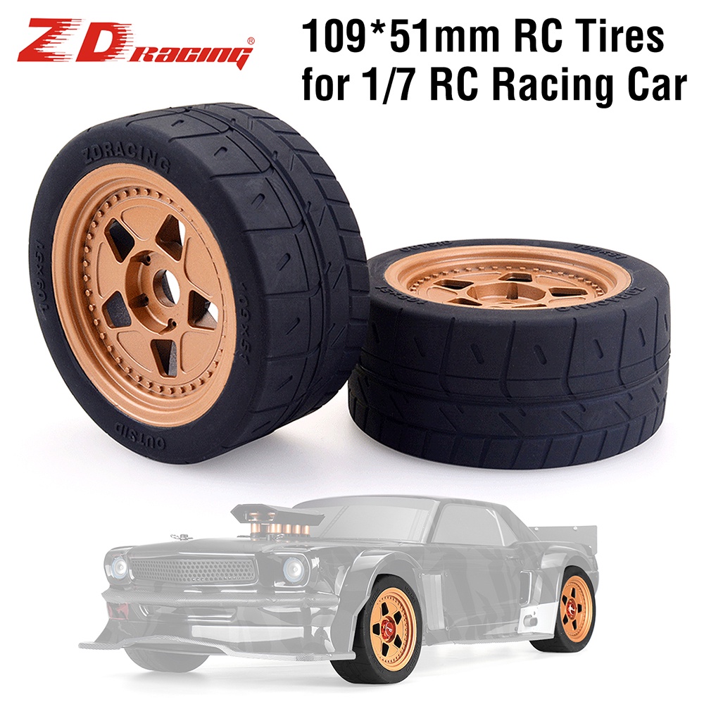 ZD Racing RC รถล้อยาง RC ยาง (Hex 17 มม.) สําหรับ 1/7 ARRMA FELONY ...
