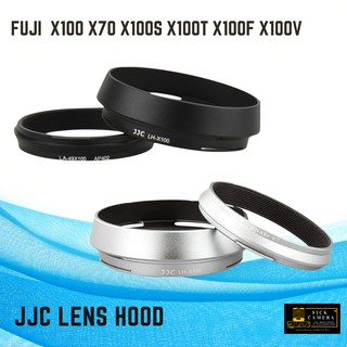 ภาพขนาดย่อของภาพหน้าปกสินค้าFuji Lens Hood LH-X100 for Fujifilm Fuji X100 X70 X100S X100T X100F X100V with 49mm Lens Adapter Ring ทรงไลก้า จากร้าน sickcamera บน Shopee