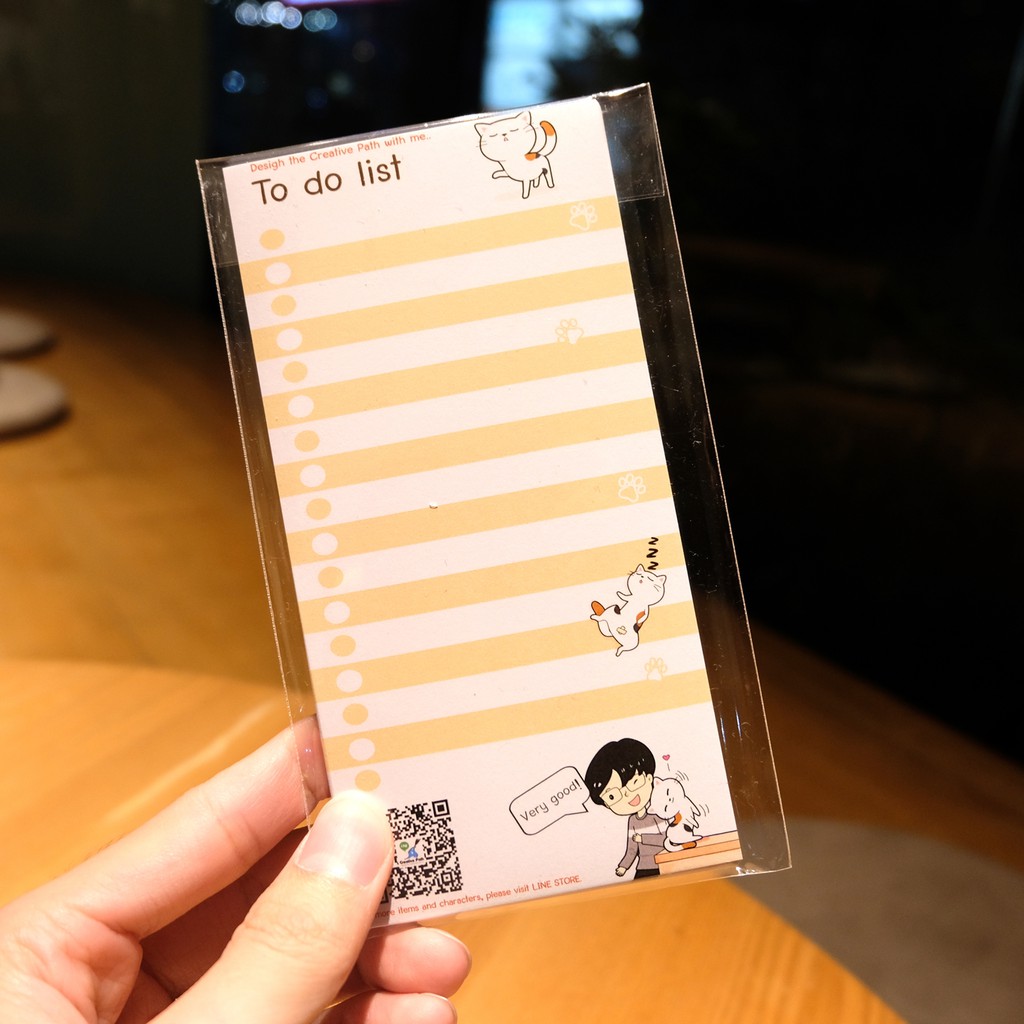 กระดาษโน๊ต-กระดาษเช็คลิสต์-วางแผน-ลายการ์ตูนน่ารัก-plan-notepad-ขนาด-7-5x15-ซม-set-b