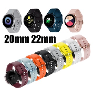 20mm 22mm Xiaomi mi watch Strap Haylou LS02 Amazfit Huawei GT2 GT3 Samsung Garmin Ticwatch Realme 2 S PRO Bracelet Band
