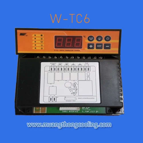 ภาพหน้าปกสินค้าชุดควบคุมอุณหภูมิ ยี่ห้อ WIP รุ่น W-TC6 คอนโทรลตู้เย็น ตู้แช่ ตู้ชิล Chiller เทอร์โมดิจิตอล จากร้าน cee.cooling บน Shopee