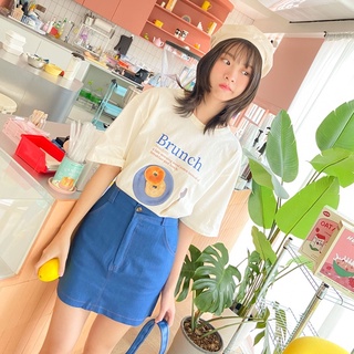 ภาพหน้าปกสินค้ากระโปรงทรงเอผ้ายีนส์แต่งสีด้าย ใส่แบบชิคๆชิลล์ๆ_Nineties Design_Skirt Friend (3สี) ที่เกี่ยวข้อง