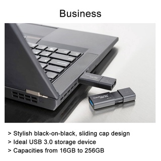 ภาพขนาดย่อของภาพหน้าปกสินค้าKingston USB Flash Drives 8GB 16GB 32GB 64GB 128GB USB 3.0 Pen Drive high speed PenDrives DT100G3 จากร้าน seagathd.th บน Shopee