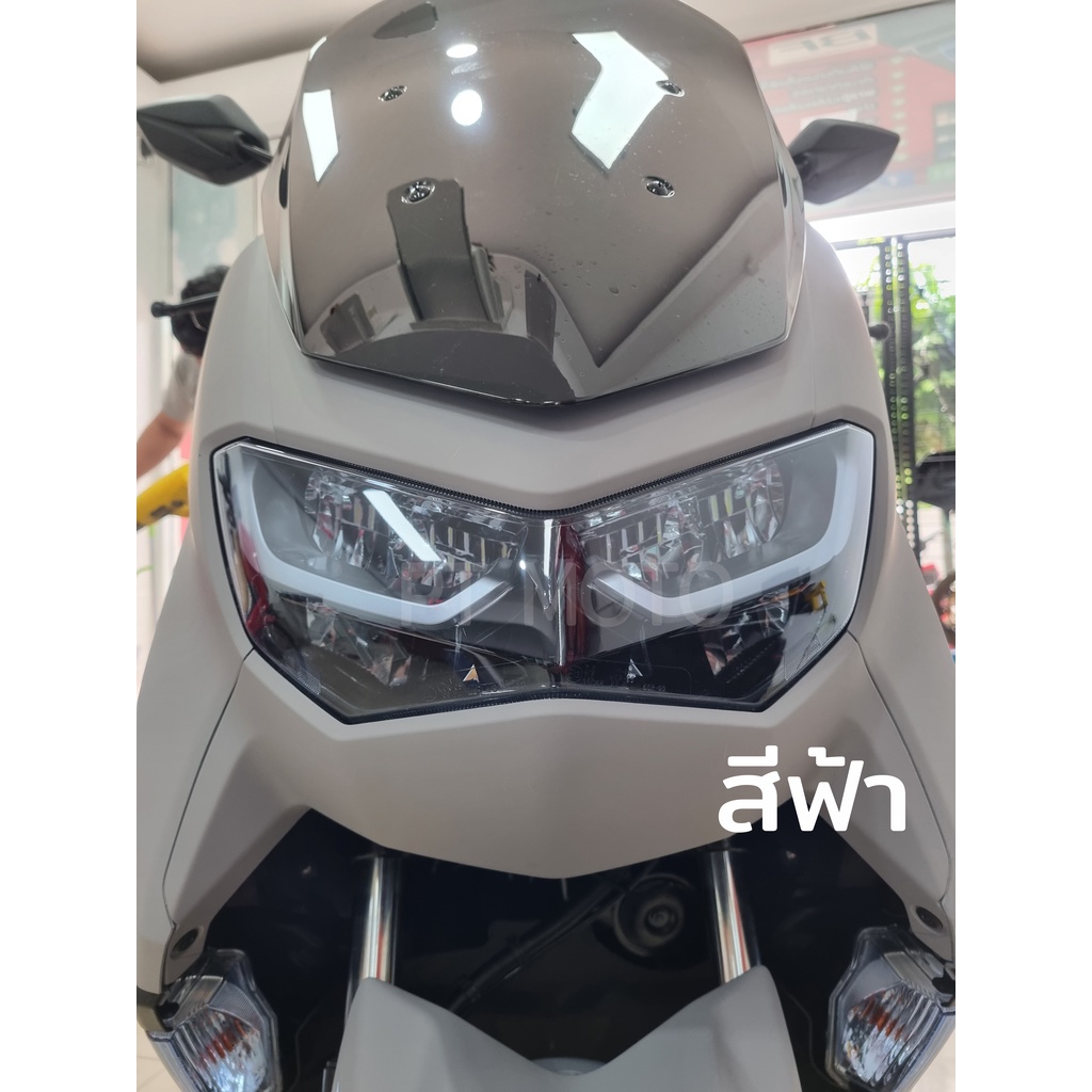 ฟิล์มกันรอยไฟหน้า-yamaha-nmax155-2018-2019-2020-2021-2022-2023-ฟิล์มไฟหน้า-nmax155-connect