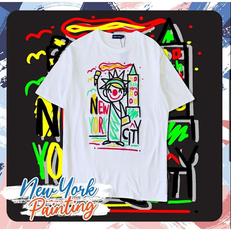 new-york-painting-เสื้อ-street-style-new-york