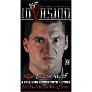 DVD มวยปล้ำ wwe vs wcw Invasion 2001