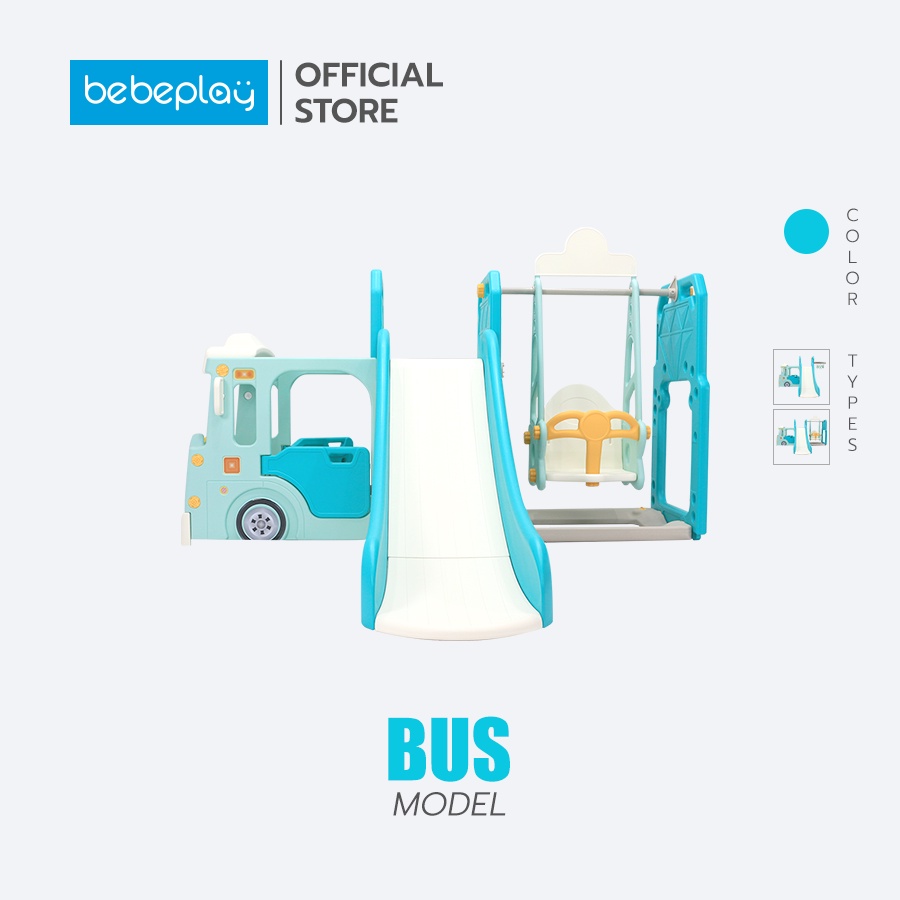 bebeplay-สไลเดอร์-ชิงช้า-bus-2-สี-2-แบบ-สไลเดอร์เด็ก-สไลด์เดอร์เด็ก-ของเล่นเด็ก