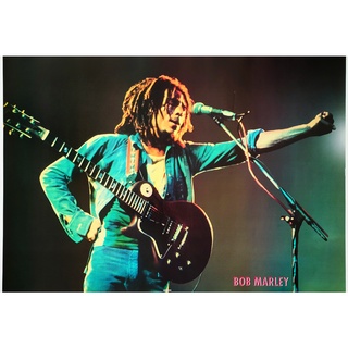 โปสเตอร์ รูปถ่าย นักร้อง เร็กเก้ บ็อบ มาร์เลย์ BOB Marley POSTER 20”x30” Inch Jamaica Reggae Ska