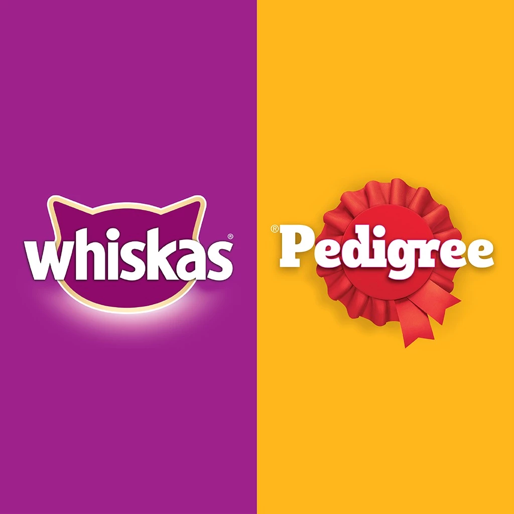 Pedigree and Whiskas
