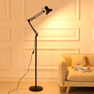 ภาพหน้าปกสินค้าโคมไฟตั้งพื้น ใช้กับขั้ว หลอด E27 โคมไฟอ่านหนังสือ โคมไฟประดับห้อง โคมตั้งพื้นพับเก็บได้ Floor lamp โคมไฟ ที่เกี่ยวข้อง