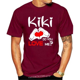 [S-5XL] เสื้อยืด พิมพ์ลาย Kiki Do You Love Me Lyrics Fritz Hagen สีดํา สําหรับผู้ชาย ไซซ์ S - 3Xl