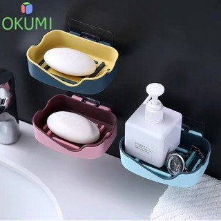 รูปภาพขนาดย่อของOKUMI_SHOP ที่วางสบู่ติดผนัง มีสี่สีให้เลือก(K-504)ลองเช็คราคา