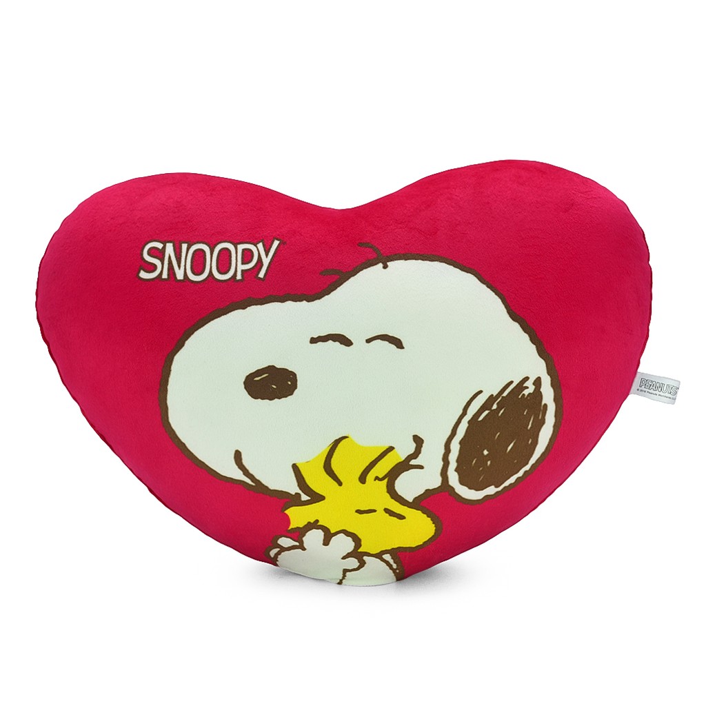 ภาพหน้าปกสินค้าSnoopy ลิขสิทธิ์แท้ หมอนหัวใจ Snoopy : In Love