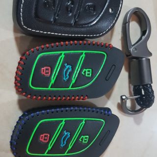 กรอบกุญแจหนังแท้เรืองแสง MG HS/GS/ZS/EV
