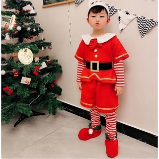 ภาพหน้าปกสินค้า7C247.1 ชุดเด็กชาย ชุดซานตาครอส ชุดแซนตี้ ชุดคริสต์มาส ลายขวาง Children Santy Santa claus Christmas Costumes ที่เกี่ยวข้อง