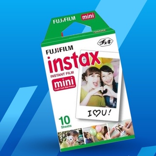 สินค้า Fujiflim ฟิล์มกล้องโพราลอยด์ขอบขาว (1 กล่อง จำนวน 10 ใบ)