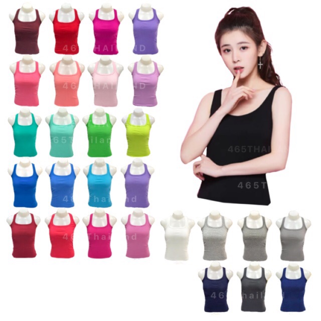 เสื้อกล้าม-เสื้อซับในสตรี-free-size-สีเยอะ