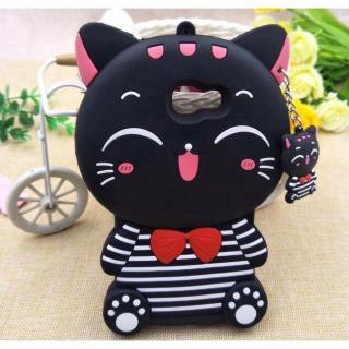 VIVO V11i Z3 Y53 Y11 Y17 Y12 Y15 Y66 Y93 Y83 Y81i Y81 V7 Plus V9 V5s Y91 Y95 S1 V15 Cartoon Pendant Cat Stripe Soft Case