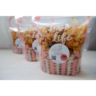 ภาพขนาดย่อของภาพหน้าปกสินค้าCaramel Cornflakes คอร์นเฟล็กคาราเมลน้ำผึ้ง อบใหม่ทุกรอบวันเสาร์ จากร้าน fruitsallday บน Shopee ภาพที่ 3