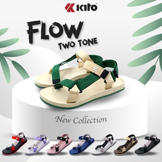 ภาพหน้าปกสินค้าKito Flow TwoTone รองเท้ารัดส้น รุ่น AC27 Size 36-43 ที่เกี่ยวข้อง