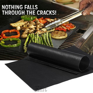 Elit Grill Mat เตาย่างบาร์บีคิว เสื่อย่างเทฟล่อน - สีดำ รุ่น GMT005-XR